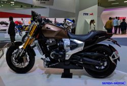 TVS Kenalkan Motor Hybrid Canggih & Gahar TVS Zeppelin