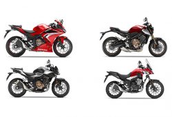Resmi Bersolek, Ini Harga 4 Big Bike 500cc Honda