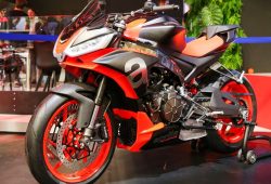 Gambar Paten Beredar, Aprilia Tuono 660 Rilis 2021