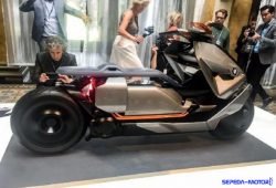Keren, BMW Motorrad Pamerkan Konsep Skuter Listrik ‘Link’ Bergaya Futuristik