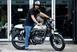 Benelli Motobi 152 Terbaru Meluncur, Tampilannya Dominan Silver