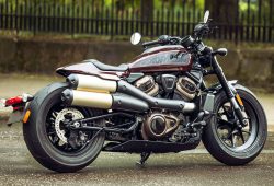 Harley Davidson Sportster S Teranyar Mengaspal, Desain Lebih Kekar & Sangar