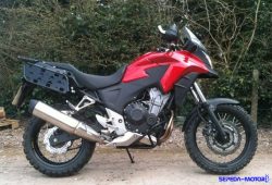 AHM Luncurkan Motor Trail Honda CB500X di Pangkal Pinang