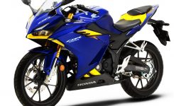 Honda CBR150R Biru Kuning Honda CBR150R Biru Kuning