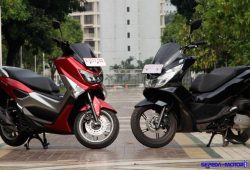 Honda Siapkan PCX Sebagai Motor Skutik Pesaing Yamaha NMAX?