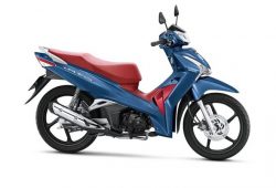 Honda Supra X 125 Terbaru Makin Keren dengan Varian Warna Biru Metalik