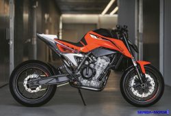 KTM Unjuk Gigi Lewat Motor Adventure Bermesin LC8C, KTM 790 Duke