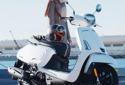 Saingi Vespa, Kymco Siap Rilis Skutik Keren Aroma 150