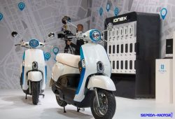 Diklaim Motor Masa Depan, Skuter Listrik Kymco iOnex Unjuk Diri