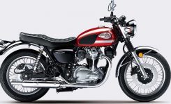 Motor-Kawasaki-W800-Model-2022-Merah
