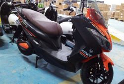 Tangkas X7, Motor Listrik Anyar Tampilan Mirip NMAX