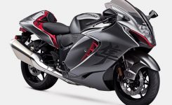 Suzuki Hayabusa Warna Metallic Thunder Gray & Candy Daring Red
