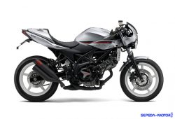 Suzuki Siap Pamerkan Motor Retro SV650X di Tokyo Motor Show 2017