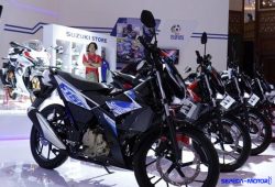 Alami Penyegaran, Motor Suzuki Satria F150 Versi Baru Siap Mejeng di Burtor 2017