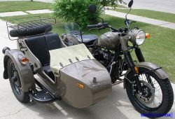 Ural M70, Motor Sespan Kental Aura Retro