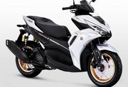 New Yamaha Aerox 155 Connected Series Tampil Segar dengan Aksen Cyan