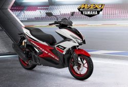 Tampilan Makin Gahar, Yamaha Aerox R-Version Hadir dalam Warna Baru