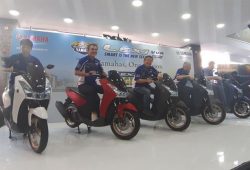 Makin Mewah & Elegan, Yamaha Luncurkan Lexi S Anyar dengan Aksen Emas