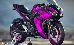 Yamaha R3 Warna Ungu