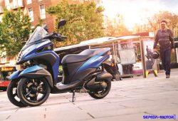 Motor Roda Tiga Yamaha Tricity 155 Nongol di Malang, Harganya Dibanderol Rp 69 Jutaan
