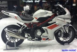 Rilis Bulan Depan, Benelli Ketahuan Uji Coba Tornado 302 di Jalanan