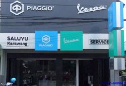 Hore, Piaggio Resmikan Dealer Baru di Karawang!
