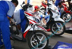 Happy Swing R, Skuter Matik Murah Rp8,5 Jutaan