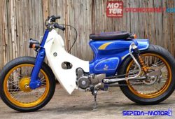 Uniknya Honda Legenda Modif Gaya “Monkey”