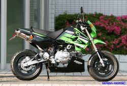 Kawasaki KSR 110, Motor Sport Mini Handal di Segala Medan