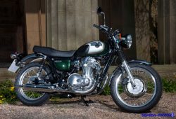 Kawasaki W800, Moge Gahar dengan Tampilan Classic Retro