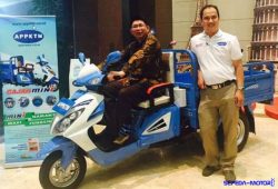 Makin Laris, APPKTM Luncurkan Motor Niaga Roda 3 model skutik Modern