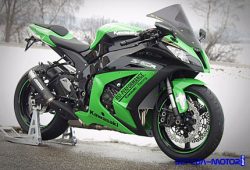 Motor Kawasaki Ninja Warrior di Jalanan Indonesia
