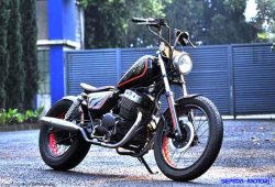 Sanex QJ-250, Motor Cruiser Hasil Kloning Honda Rebel?