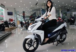 Suzuki Hayate 125, Skuter Matik Kokoh yang Sporty dan Dinamis