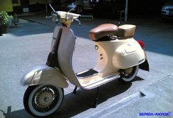 Spesifikasi Vespa PTS 100, Skuter Ramping Bermesin 100cc