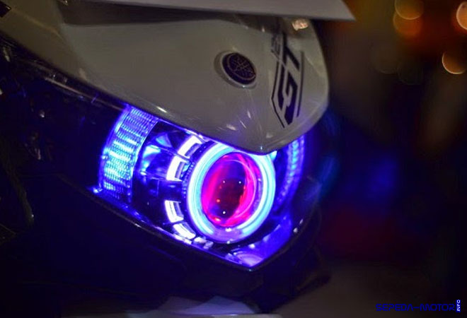 Cara Simpel Modifikasi Lampu LED pada Sepeda Motor | Info