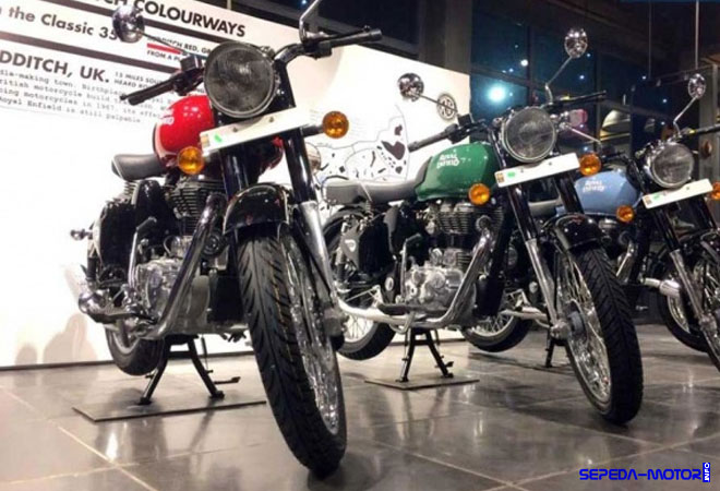 IIMS 2017, Royal Enfield Boyong Classic 350 Redditch Series ke Indonesia