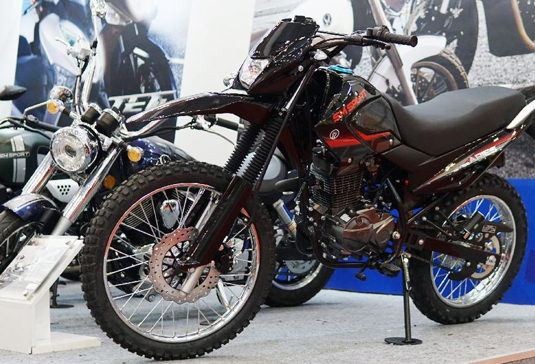 SM Sport Boyong GY150 Aries, Harganya Lebih Murah dari Motor-motor Trail Jepang!